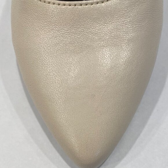 Hush Puppies White & Green Snake Print Sadie D'Orsay Flat - Women Size 8 - Picture 5 of 7